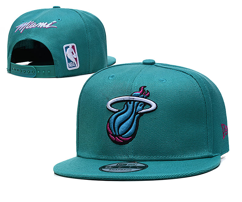 2021 NBA Miami Heat Hat TX574->nba hats->Sports Caps